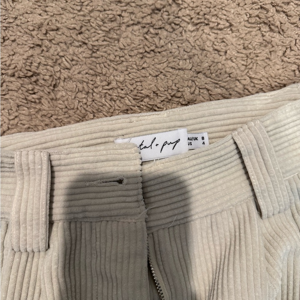 Petal + pup courdoroy pants
